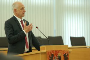 Alles im Griff: Harald Semler wurde von den Parteiunabhängigen Bürgermeistern als Vorsitzender und Sprecher der Arbeitsgruppe wiedergewäht.